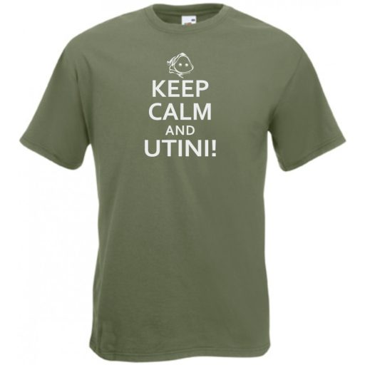 Keep Calm Utini férfi rövid ujjú póló
