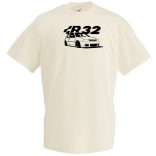 Autó fan Volkswagen Golf minima férfi rövid ujjú póló