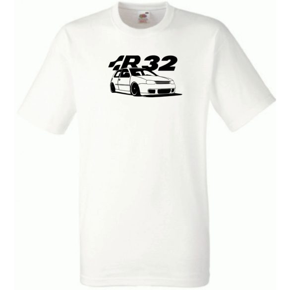 Autó fan Volkswagen Golf minima férfi rövid ujjú póló