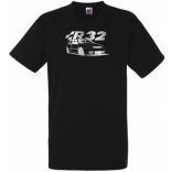 Autó fan Volkswagen Golf minima férfi rövid ujjú póló