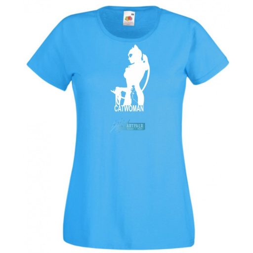 Hősök macskanő minima női rövid ujjú póló