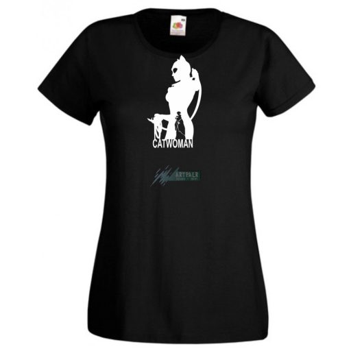 Hősök macskanő minima női rövid ujjú póló