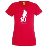 Hősök macskanő minima női rövid ujjú póló