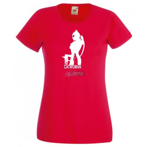 Hősök macskanő minima női rövid ujjú póló