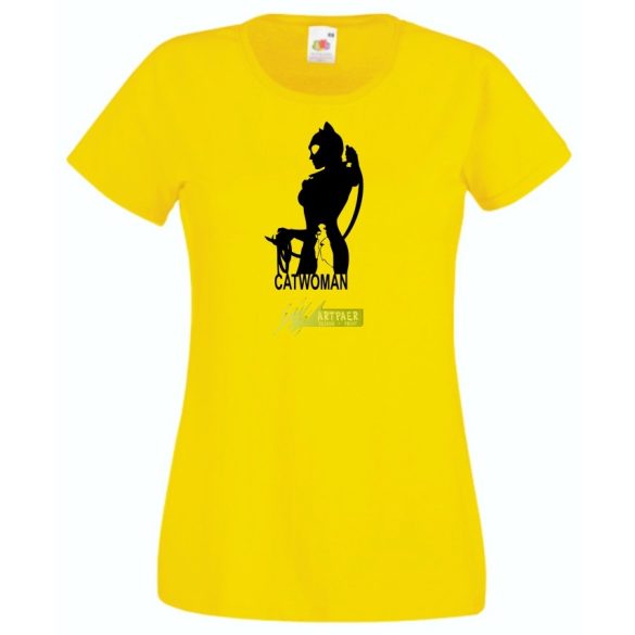 Hősök macskanő minima női rövid ujjú póló