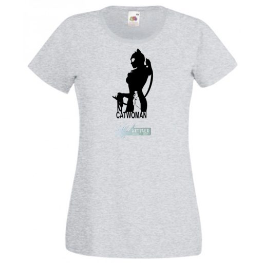 Hősök macskanő minima női rövid ujjú póló