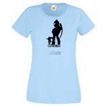 Hősök macskanő minima női rövid ujjú póló