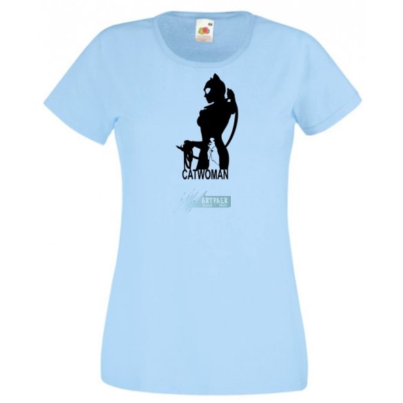 Hősök macskanő minima női rövid ujjú póló