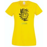 Festékes Blink 182 fröcs női rövid ujjú póló