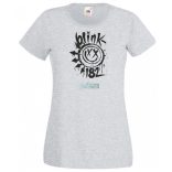 Festékes Blink 182 fröcs női rövid ujjú póló