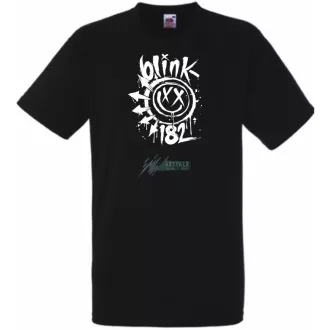 Festékes Blink 182 fröcs férfi rövid ujjú póló
