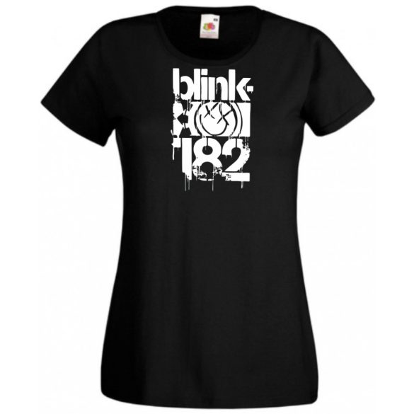 Festékes Blinky-182 női rövid ujjú póló