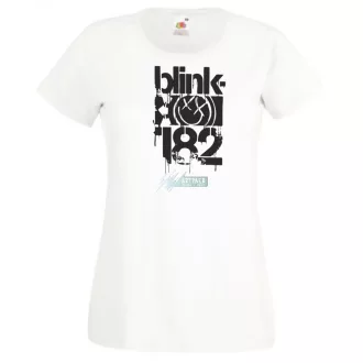 Festékes Blinky-182 női rövid ujjú póló