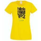 Festékes Blinky-182 női rövid ujjú póló