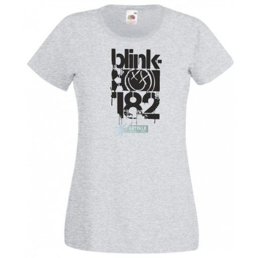 Festékes Blinky-182 női rövid ujjú póló