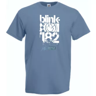 Festékes Blinky-182 férfi rövid ujjú póló