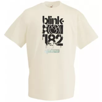 Festékes Blinky-182 férfi rövid ujjú póló