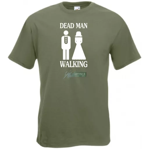 Legénybúcsú Ments meg Uram férfi rövid ujjú póló