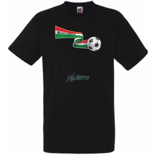 Foci szurkoló - Hajrá Magyarország! férfi rövid ujjú póló