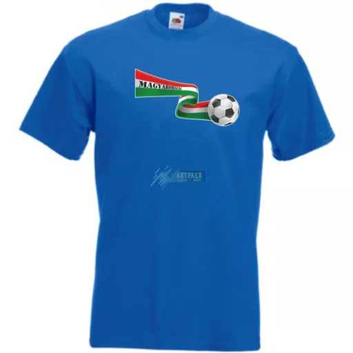 Foci szurkoló - Hajrá Magyarország! férfi rövid ujjú póló