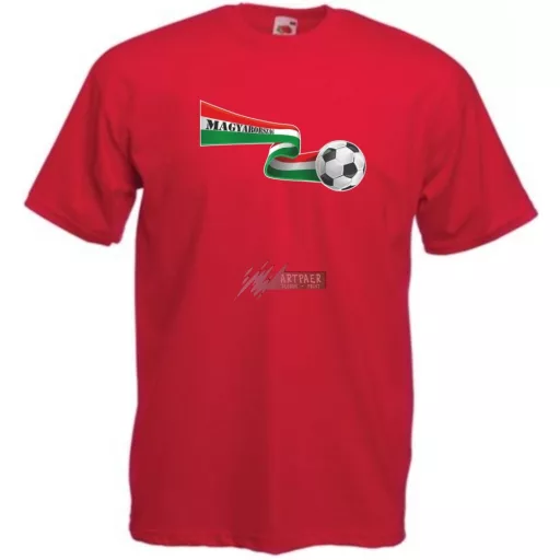 Foci szurkoló - Hajrá Magyarország! férfi rövid ujjú póló