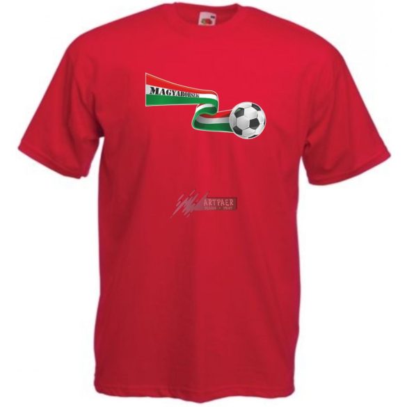 Foci szurkoló - Hajrá Magyarország! férfi rövid ujjú póló