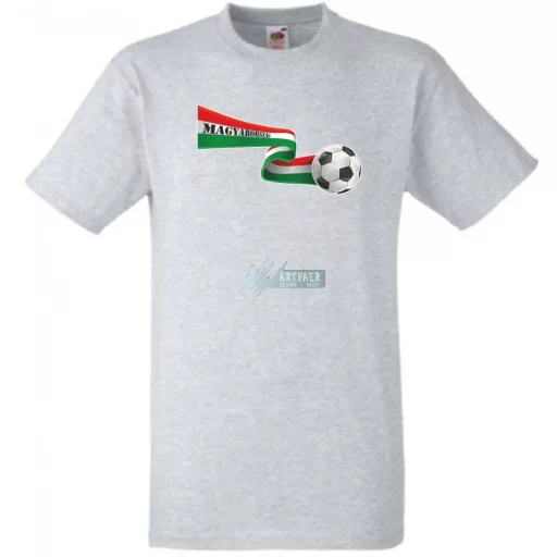 Foci szurkoló - Hajrá Magyarország! férfi rövid ujjú póló