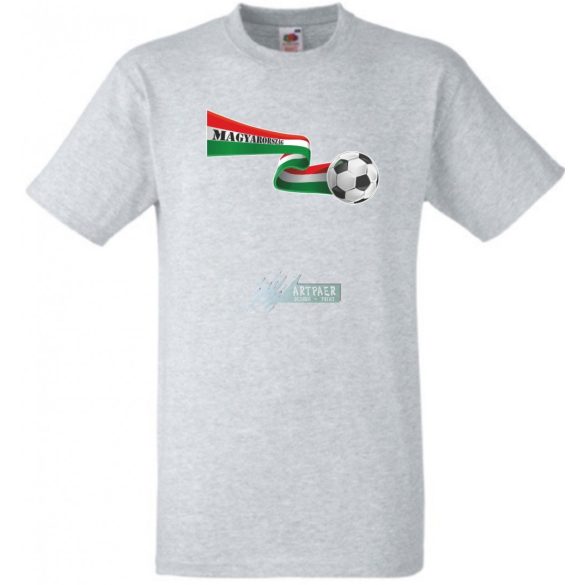 Foci szurkoló - Hajrá Magyarország! férfi rövid ujjú póló
