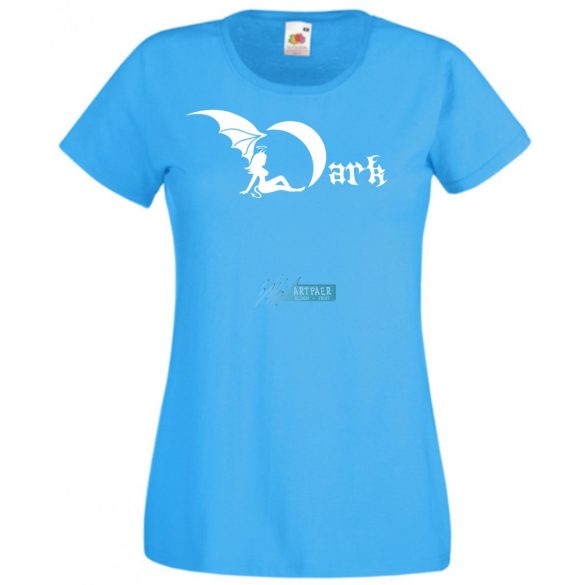 Sötét ördögi Angyal női rövid ujjú póló