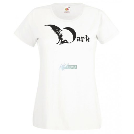 Sötét ördögi Angyal női rövid ujjú póló