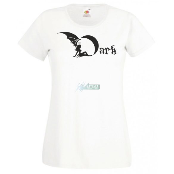 Sötét ördögi Angyal női rövid ujjú póló