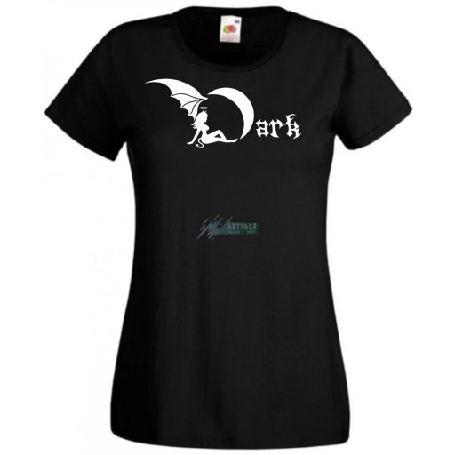 Sötét ördögi Angyal női rövid ujjú póló