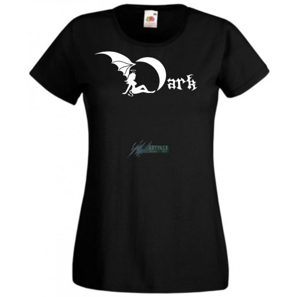 Sötét ördögi Angyal női rövid ujjú póló