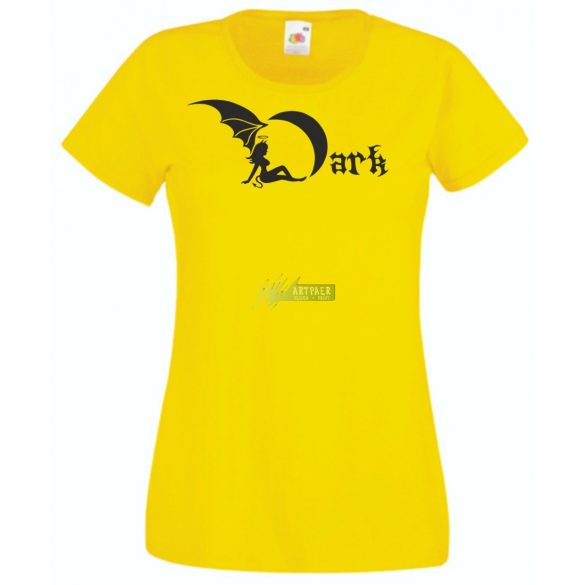 Sötét ördögi Angyal női rövid ujjú póló