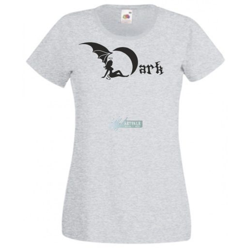 Sötét ördögi Angyal női rövid ujjú póló