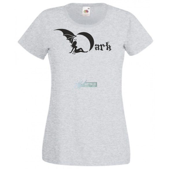 Sötét ördögi Angyal női rövid ujjú póló