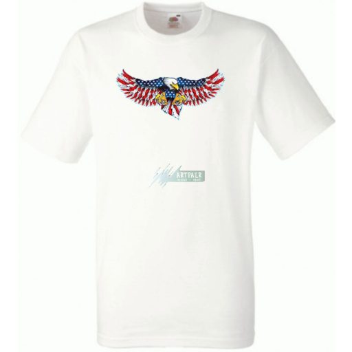Amerikai Sas férfi rövid ujjú póló