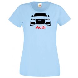 Autó fan Audi minima női rövid ujjú póló