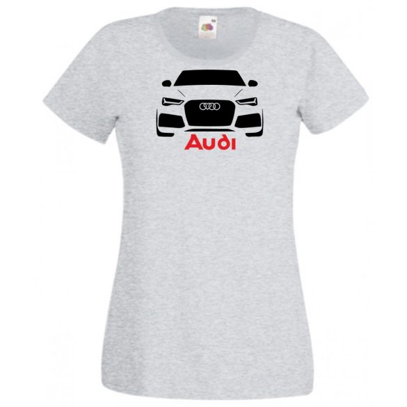 Autó fan Audi minima női rövid ujjú póló