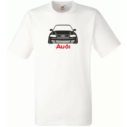 Autó fan Audi minima férfi rövid ujjú póló
