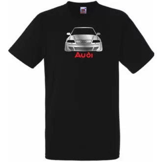 Autó fan Audi minima férfi rövid ujjú póló