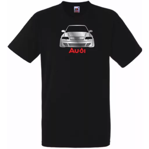 Autó fan Audi minima férfi rövid ujjú póló