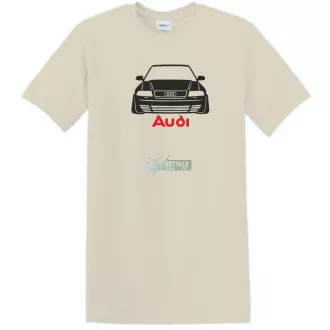 Autó fan Audi minima férfi rövid ujjú póló