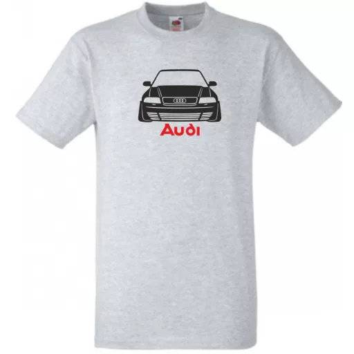 Autó fan Audi minima férfi rövid ujjú póló