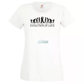 Evolution of Love női rövid ujjú póló