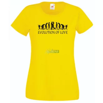 Evolution of Love női rövid ujjú póló