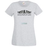 Evolution of Love női rövid ujjú póló