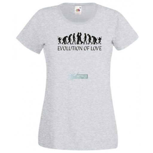 Evolution of Love női rövid ujjú póló