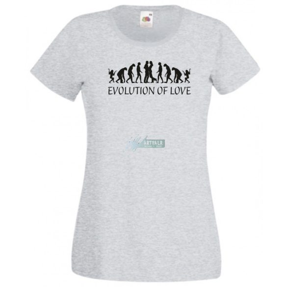 Evolution of Love női rövid ujjú póló