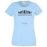 Evolution of Love női rövid ujjú póló